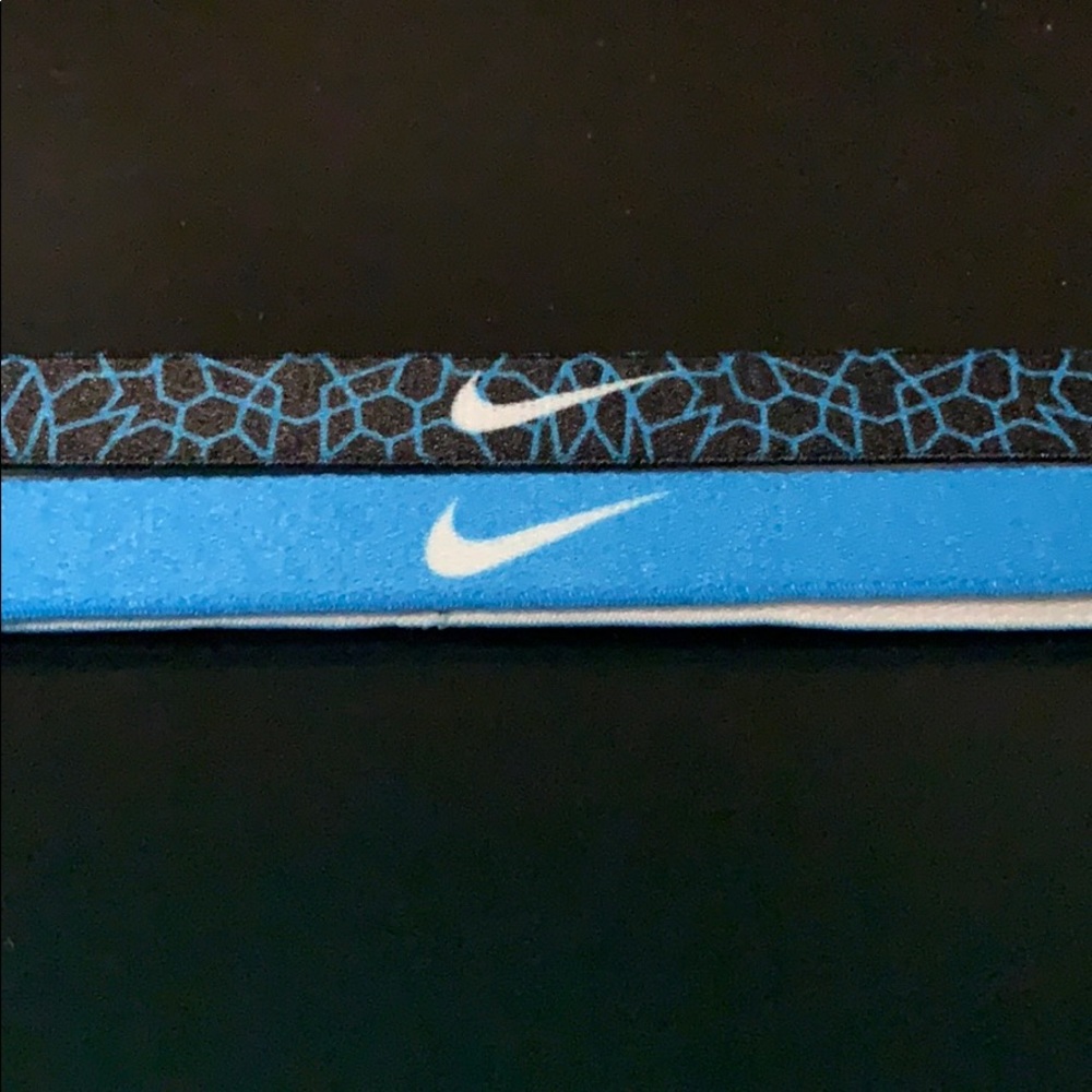 Blue Nike Headbands